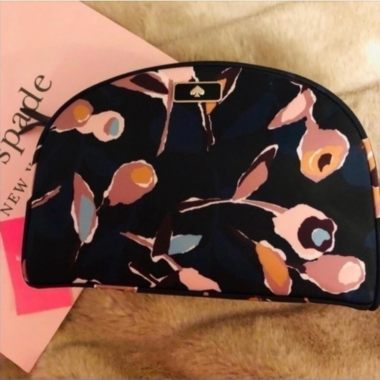 kate Spade Floral Cosmetic Case NWT