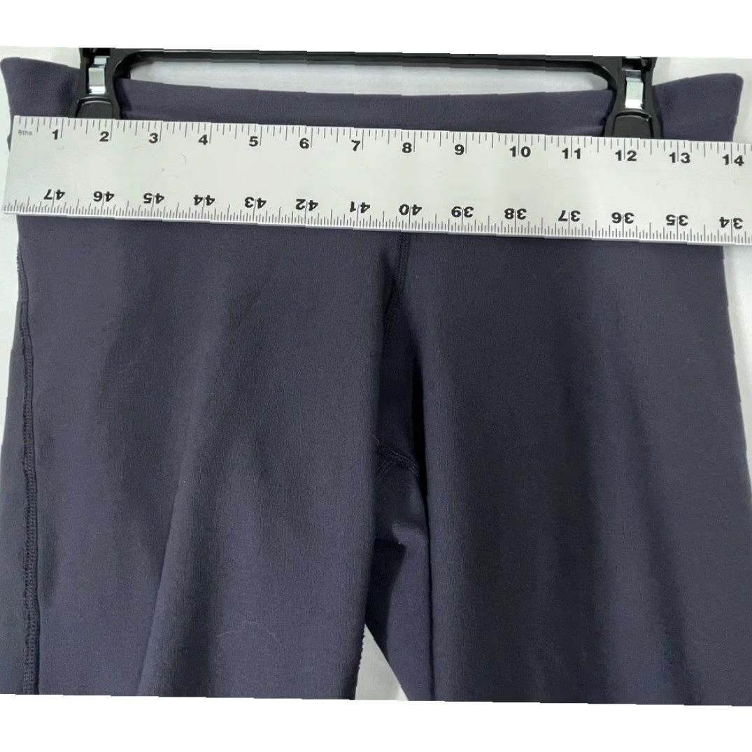 Nike Nike Pants Capri M Purplish Gray Dri Fit Pocket Athleisure Gym Retro Women Regular Size M Pants Size 32" / US 10 / IT 46 - 3 Thumbnail