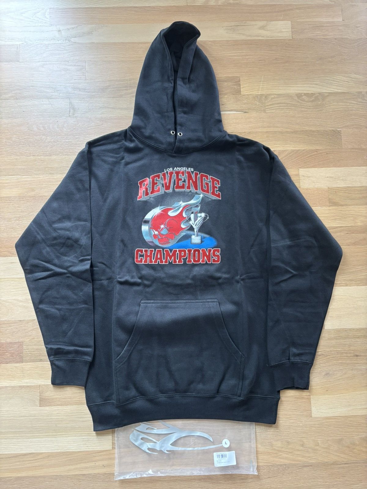 Revenge Revenge Champions Trophy Black Hoodie Size US L / EU 52-54 / 3 - 2 Thumbnail