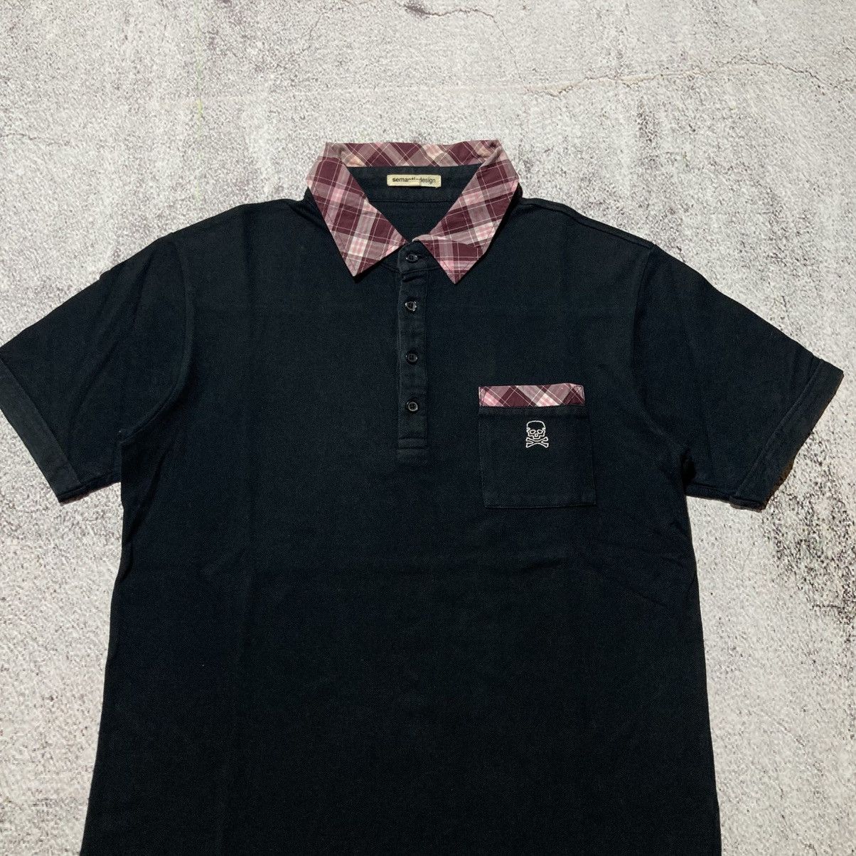 semanticdesign 2000s Semantic Design Skull Logo Pocket Polo T-shirt Black Size US M / EU 48-50 / 2 - 2 Thumbnail