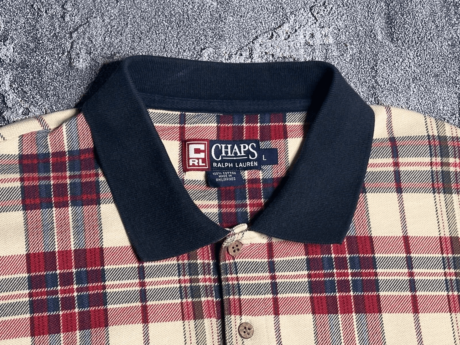 Chaps vintage Chaps Ralph Lauren men's polo L Size US L / EU 52-54 / 3 - 3 Thumbnail
