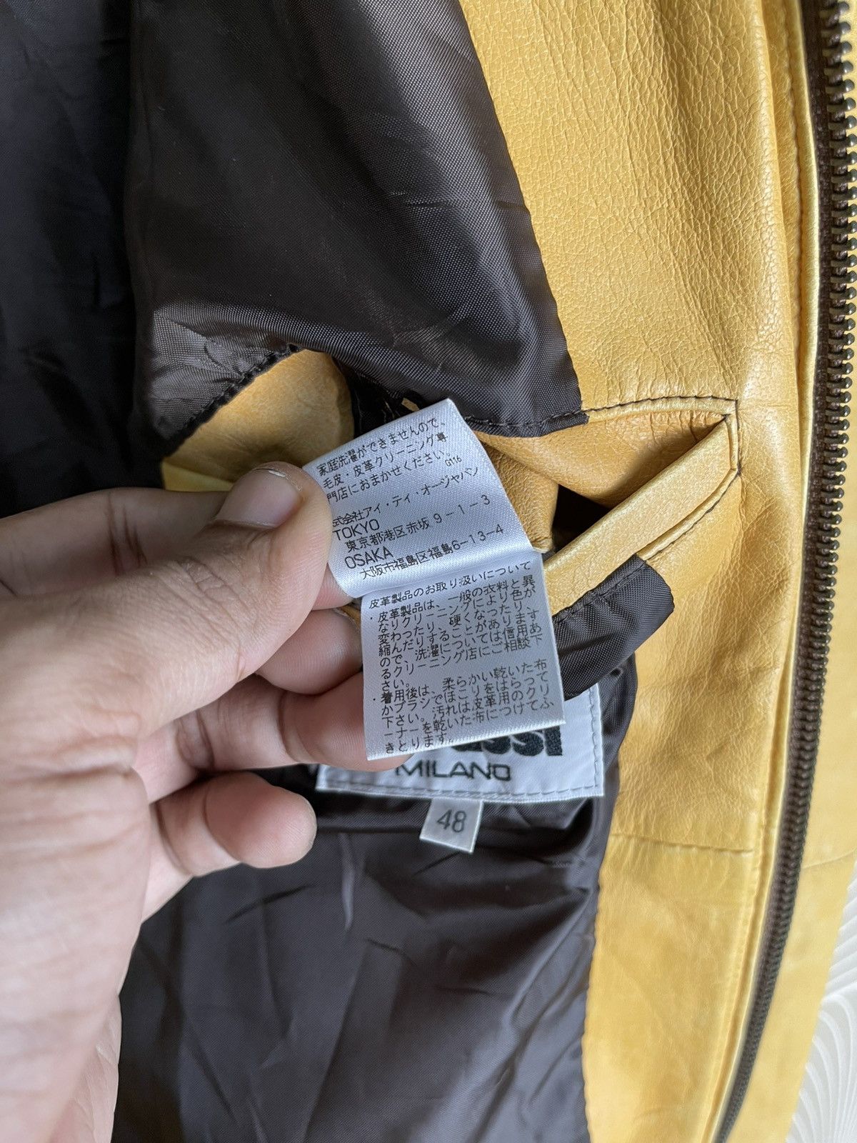 Designer × Japanese Brand × Vintage VINTAGE BARASSI MILANO LEATHER CHORE JACKET RARE Size US M / EU 48-50 / 2 - 19 Thumbnail