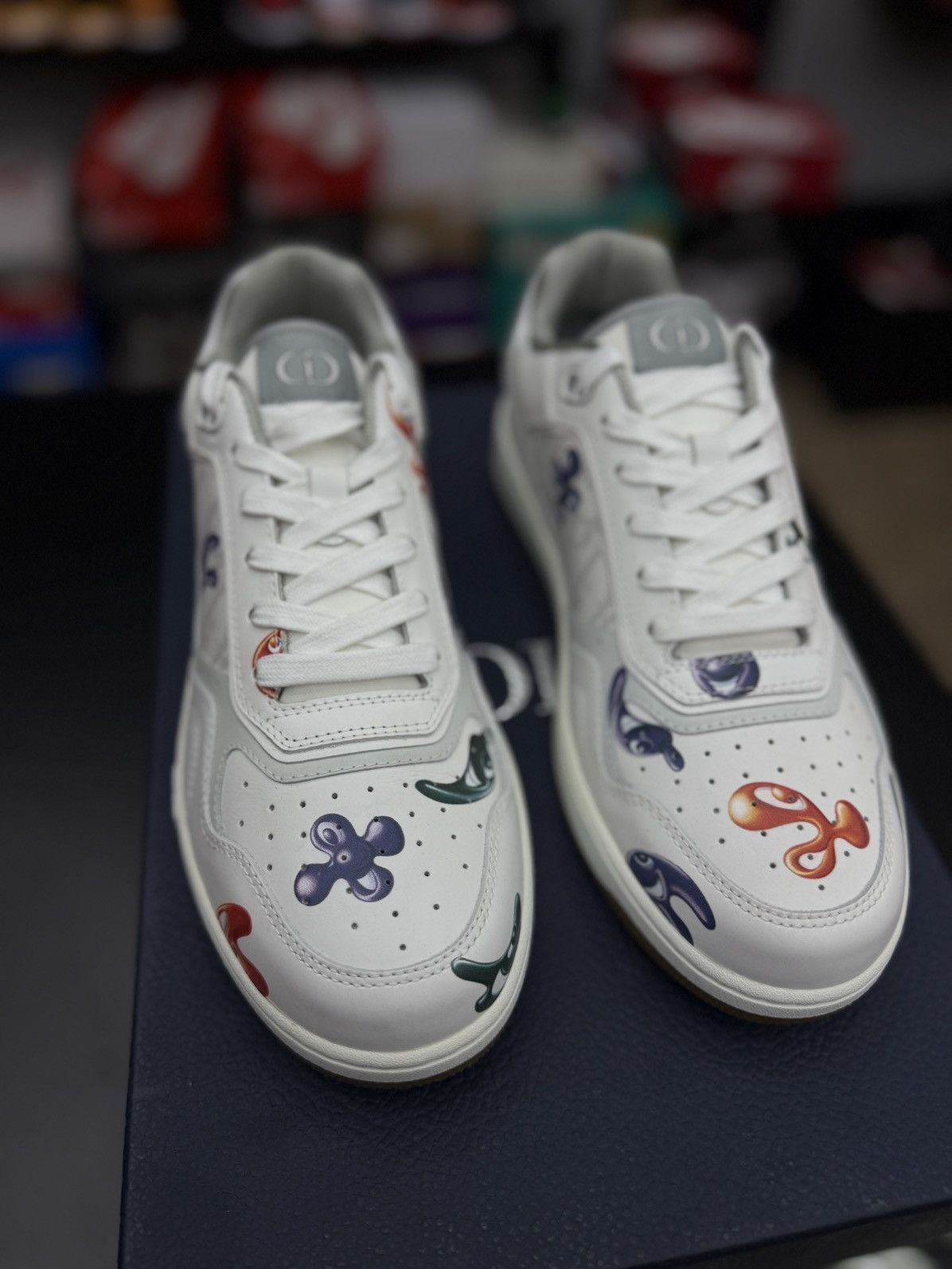 Dior Dior x Kenny Scharf B27 Low Top Sneakers 43EUS/10US NEW Size US 10 / EU 43 - 8 Thumbnail