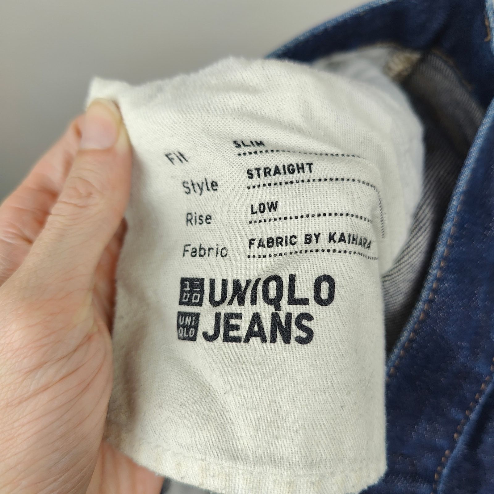 Uniqlo Uniqlo Selvedge Jeans Mens 29 Indigo Wash Slim Fit Zip Fly Size US 29 - 9 Thumbnail