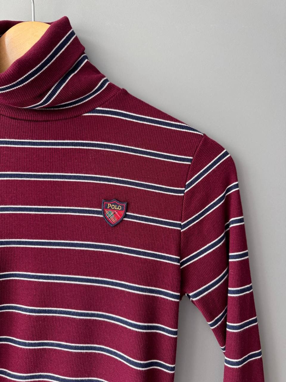 Japanese Brand × Lauren Ralph Lauren × Ralph Lauren *RARE* Vintage Ralph Lauren Embroidered Turtleneck Sweater M Size M / US 6-8 / IT 42-44 - 2 Thumbnail