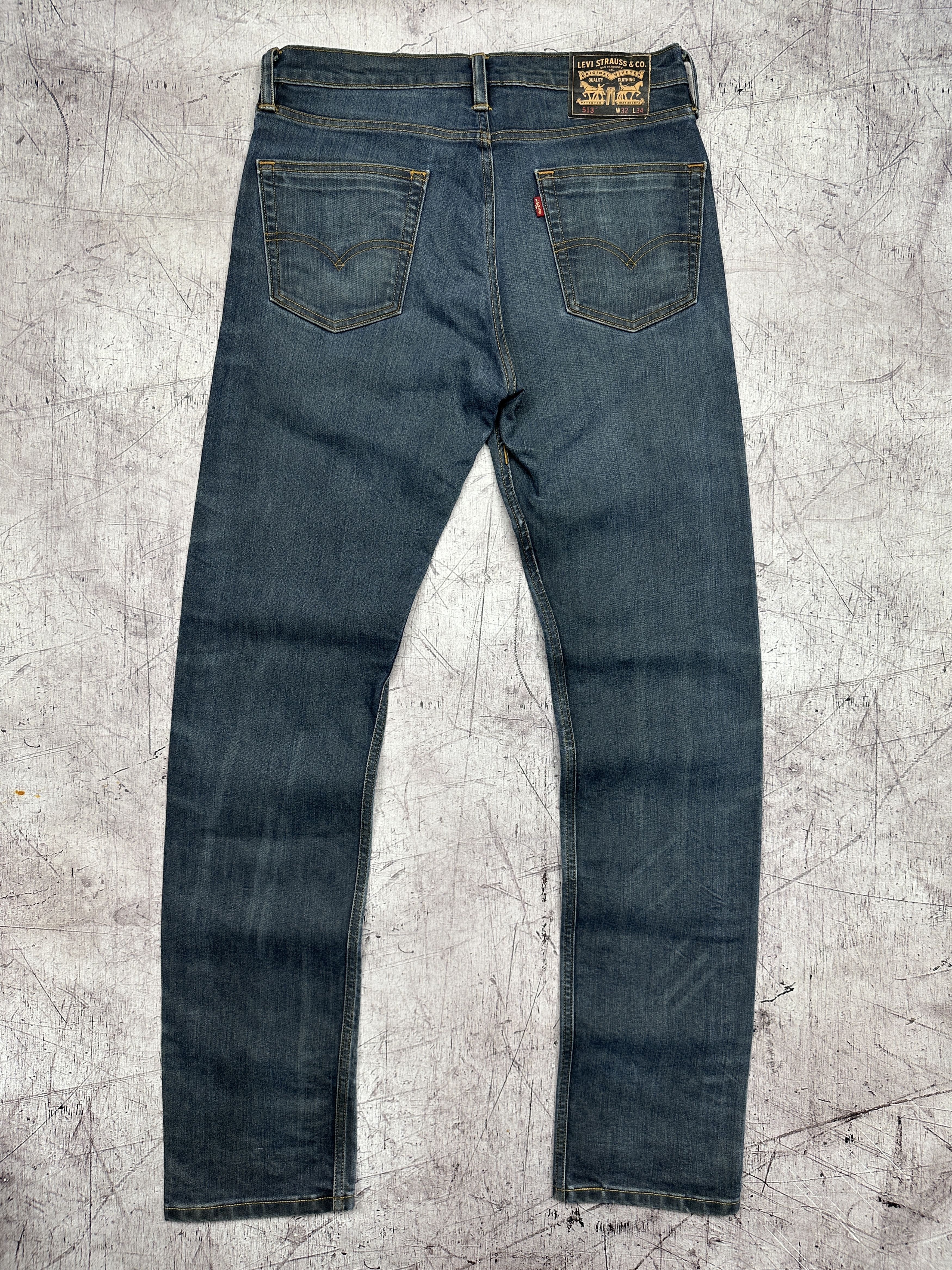 Levi's Levi's 513 Mens Denim Pants Jeans Size 32 x 34 Size US 32 / EU 48 - 1 Thumbnail