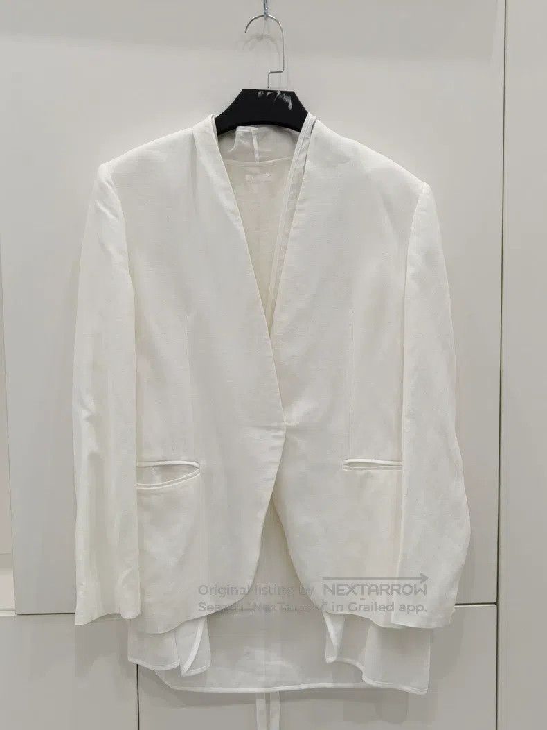Brunello Cucinelli Brunello Cucinelli Layered collarless blazer two-piece set Size XS / US 0-2 / IT 36-38 - 4 Thumbnail