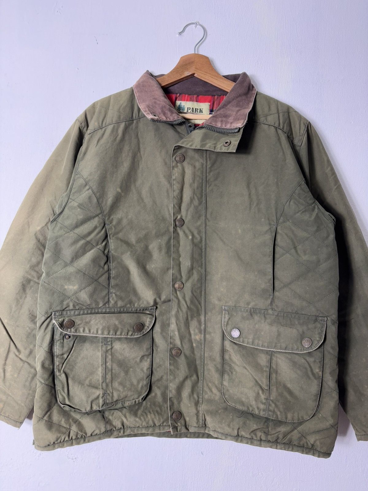 Vintage 90s Park Ranger The British Millerain Fabric P22 L27