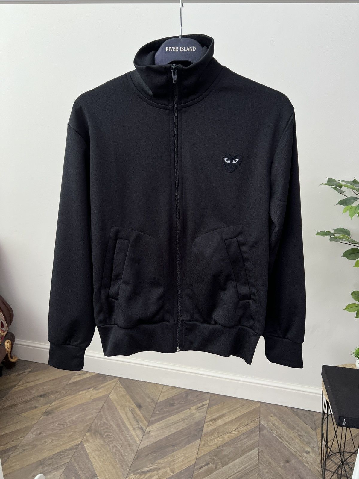 Comme des Garcons Vintage Comme des Garçons Play Track Jacket Heart Logo Size US S / EU 44-46 / 1 - 1 Thumbnail
