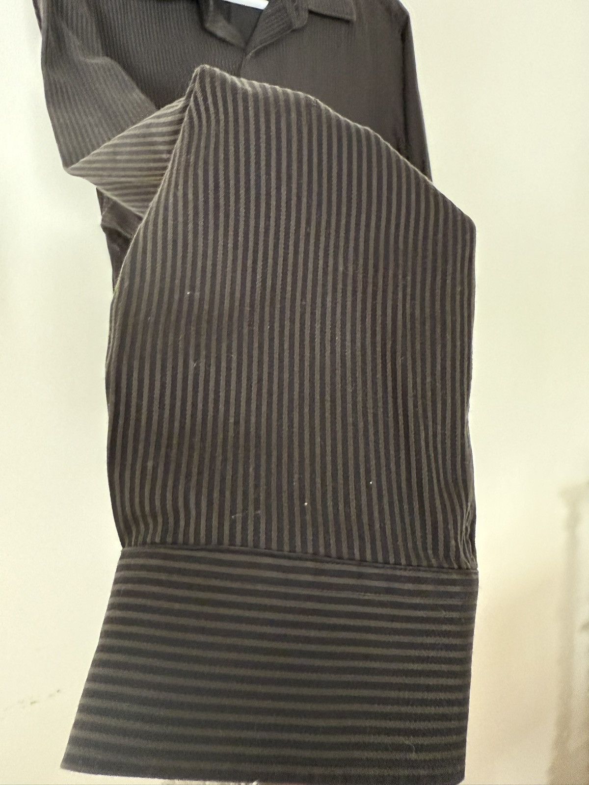 Michael Kors Vintage Stripe Collared Button Up Shirt Size US L / EU 52-54 / 3 - 5 Thumbnail