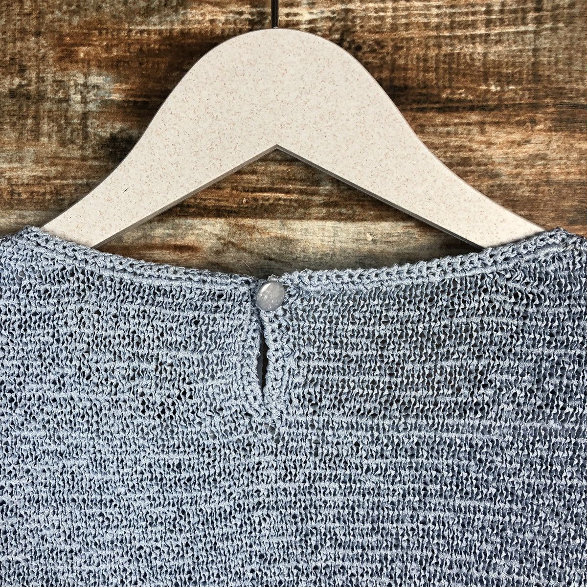 Homespun Knitwear × Japanese Brand La Reine Blue Knitwear #A1793 Size XS / US 0-2 / IT 36-38 - 13 Thumbnail