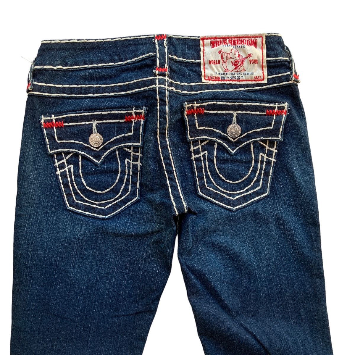 True Religion RARE Y2K TRUE RELIGION BILLY SUPER T STRETCH JEANS Size 25" / US 0 / IT 36 - 3 Thumbnail