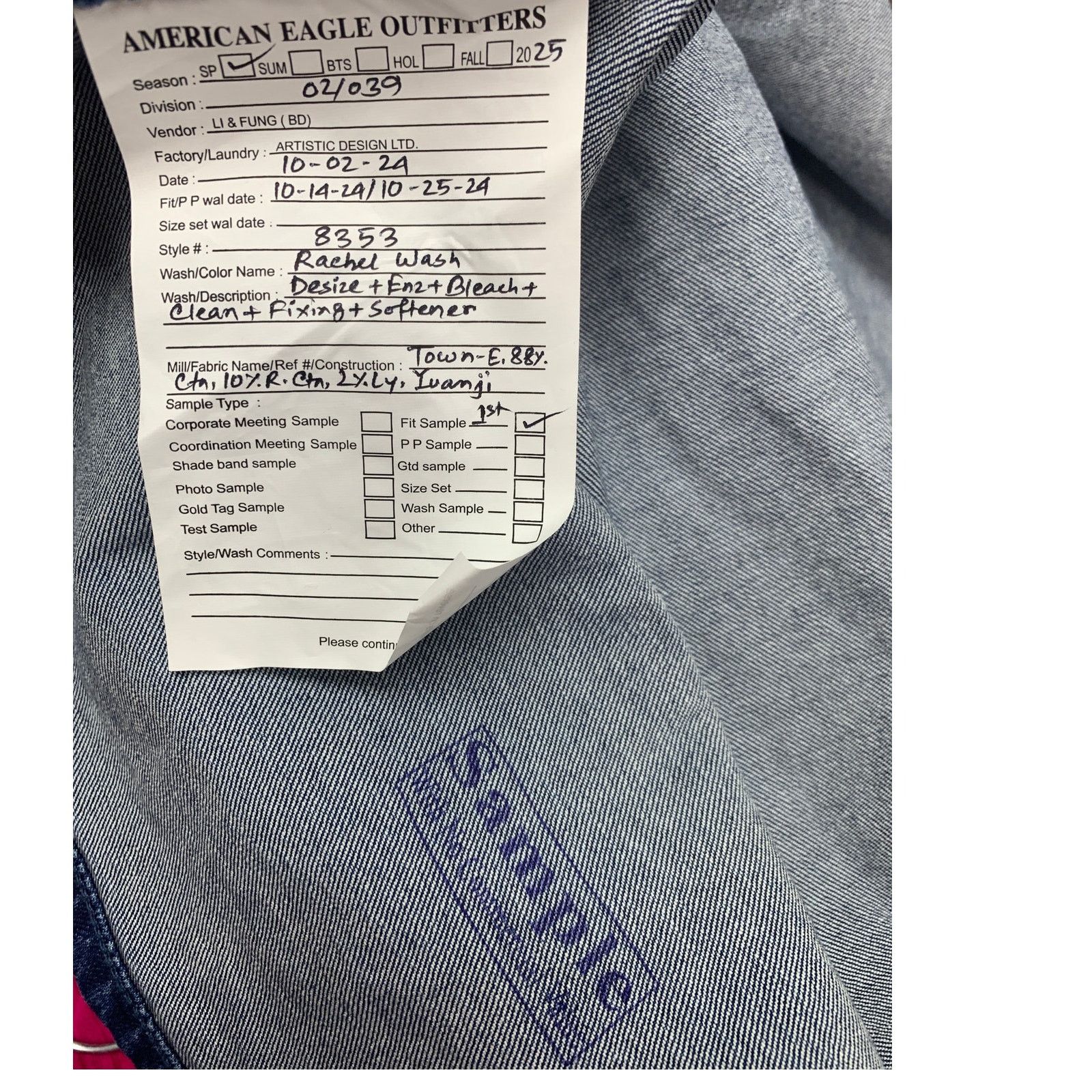 American Eagle Outfitters New American Eagle Womens Medium Sweetheart Denim Mini Dress Size M / US 6-8 / IT 42-44 - 8 Thumbnail