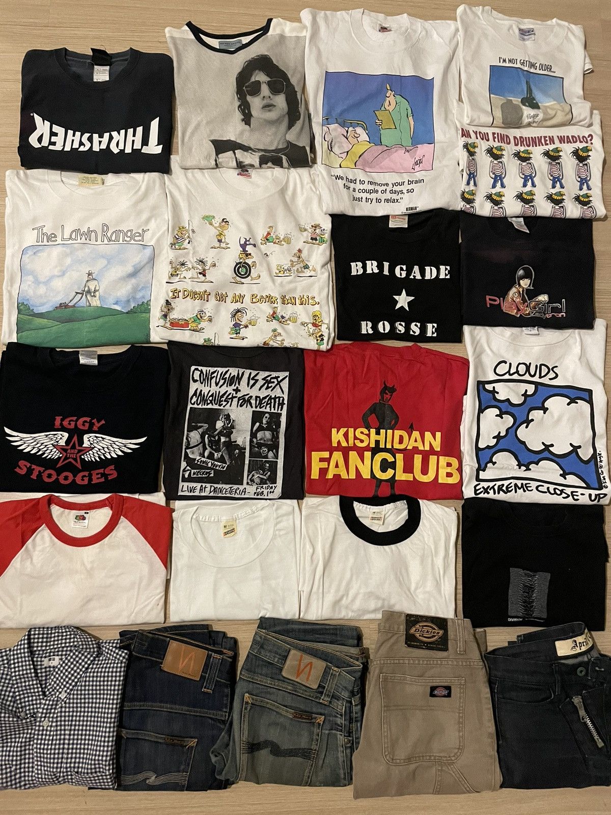Vintage Vintage band y2k punk indie tshirt jeans bundle combo sale Size US L / EU 52-54 / 3 - 1 Preview