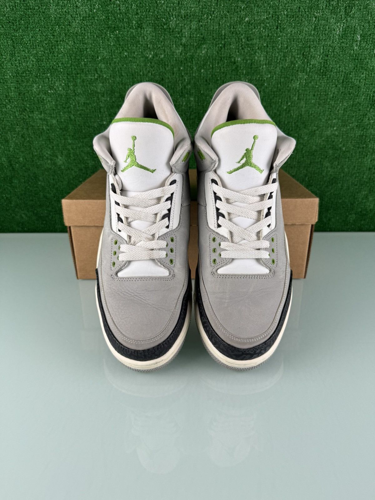 Jordan Brand Jordan 3 Retro Chlorophyll Size US 12 / EU 45 - 4 Thumbnail