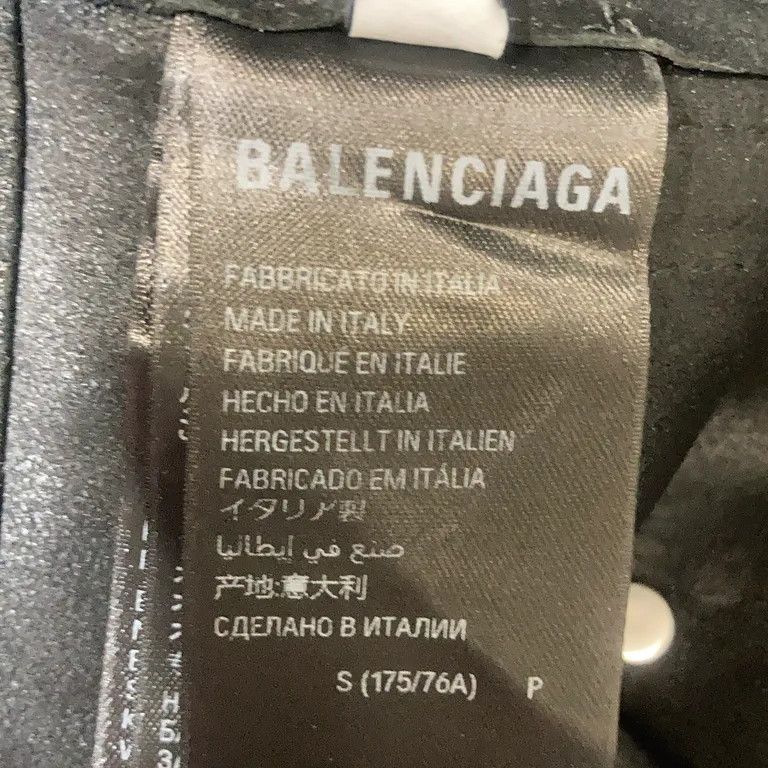 Balenciaga F/W23 Flared Leather Trousers Size US 30 / EU 46 - 6 Thumbnail