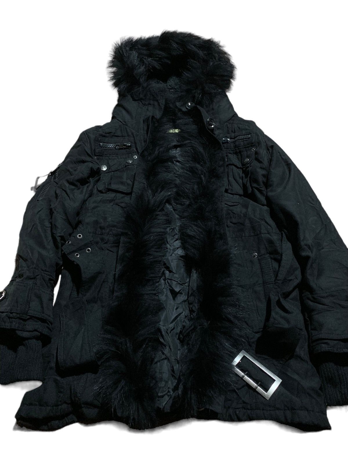 If Six Was Nine Bondage raccoon fur jacket club club club LGB style Size US S / EU 44-46 / 1 - 3 Thumbnail