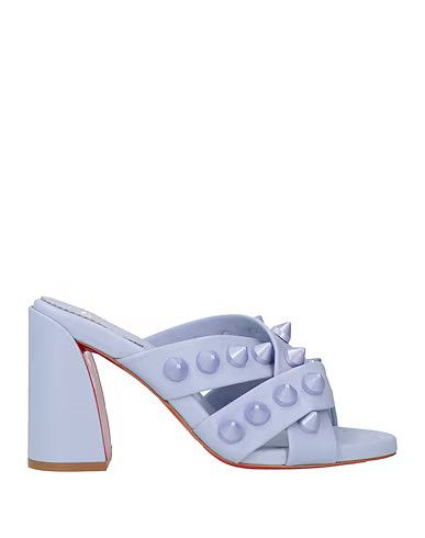 Christian Louboutin o1s1wg110924 Spika Clump Pumps in Lilac Size US 5 / IT 35 - 1 Thumbnail