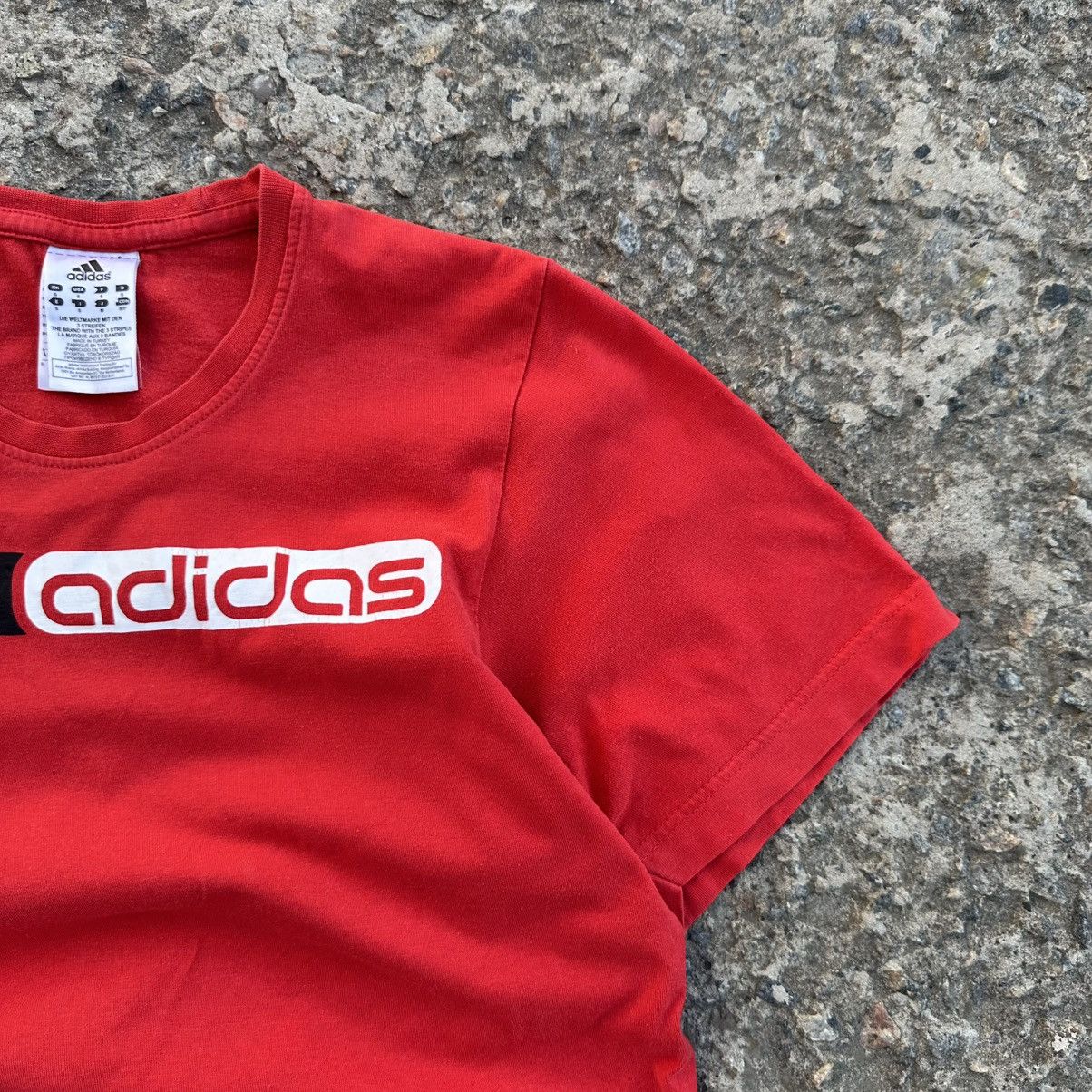 Adidas Vintage Japanese Style Adidas T-shirt Big Logo Y2K 00s Size US S / EU 44-46 / 1 - 4 Thumbnail