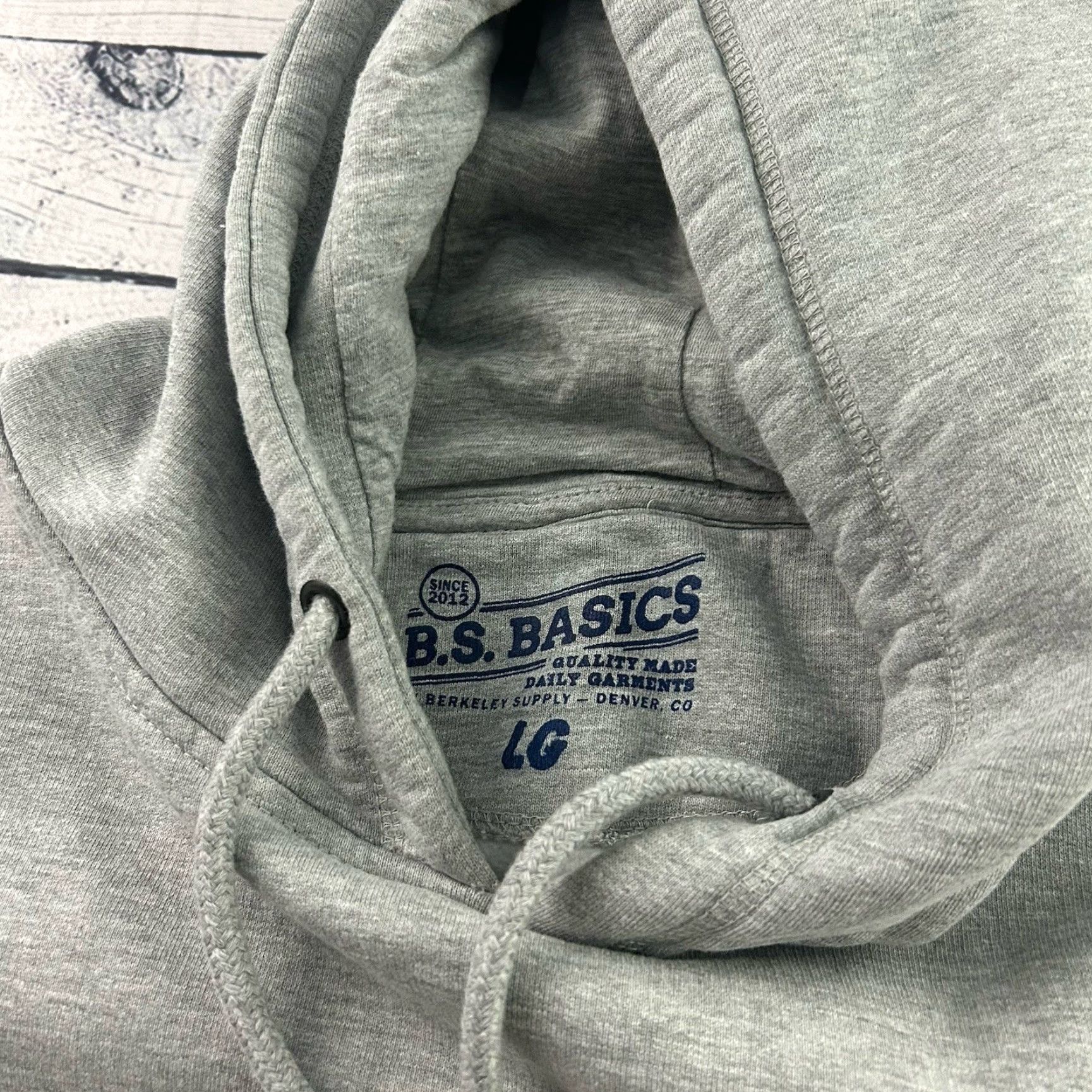 Vintage Berkeley Supply Hoodie Men L Gray Pullover Sweatshirt Size US L / EU 52-54 / 3 - 4 Thumbnail