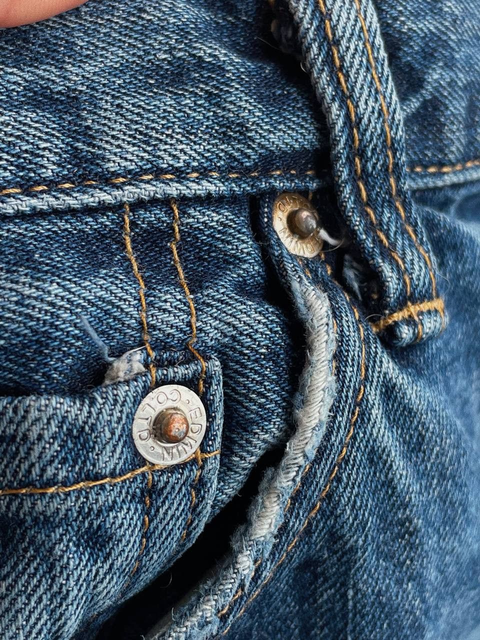 Edwin Edwin Selvedge Jeans Blue Denim Size US 32 / EU 48 - 6 Thumbnail