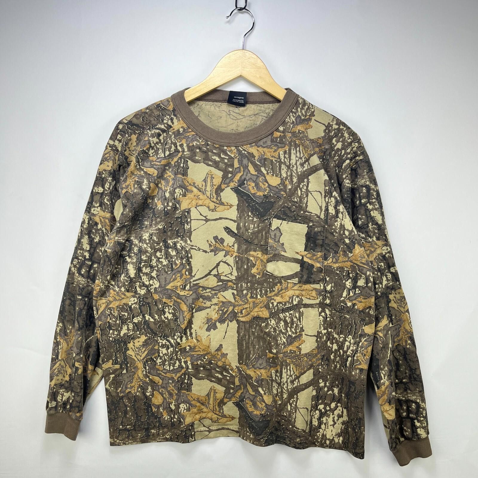 Vintage Vintage 80s Realtree Camo Shirt Single Stitch Large Size US L / EU 52-54 / 3 - 1 Thumbnail