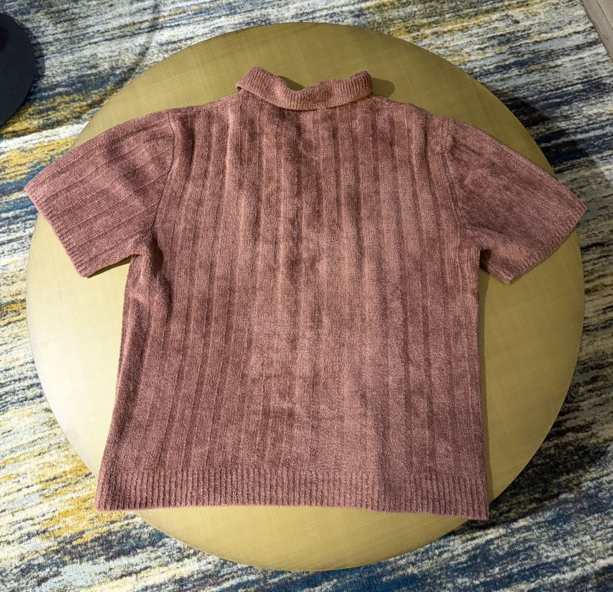 The Elder Statesman The Elder Statesman Terry Knit Polo – Medium Size US M / EU 48-50 / 2 - 3 Thumbnail
