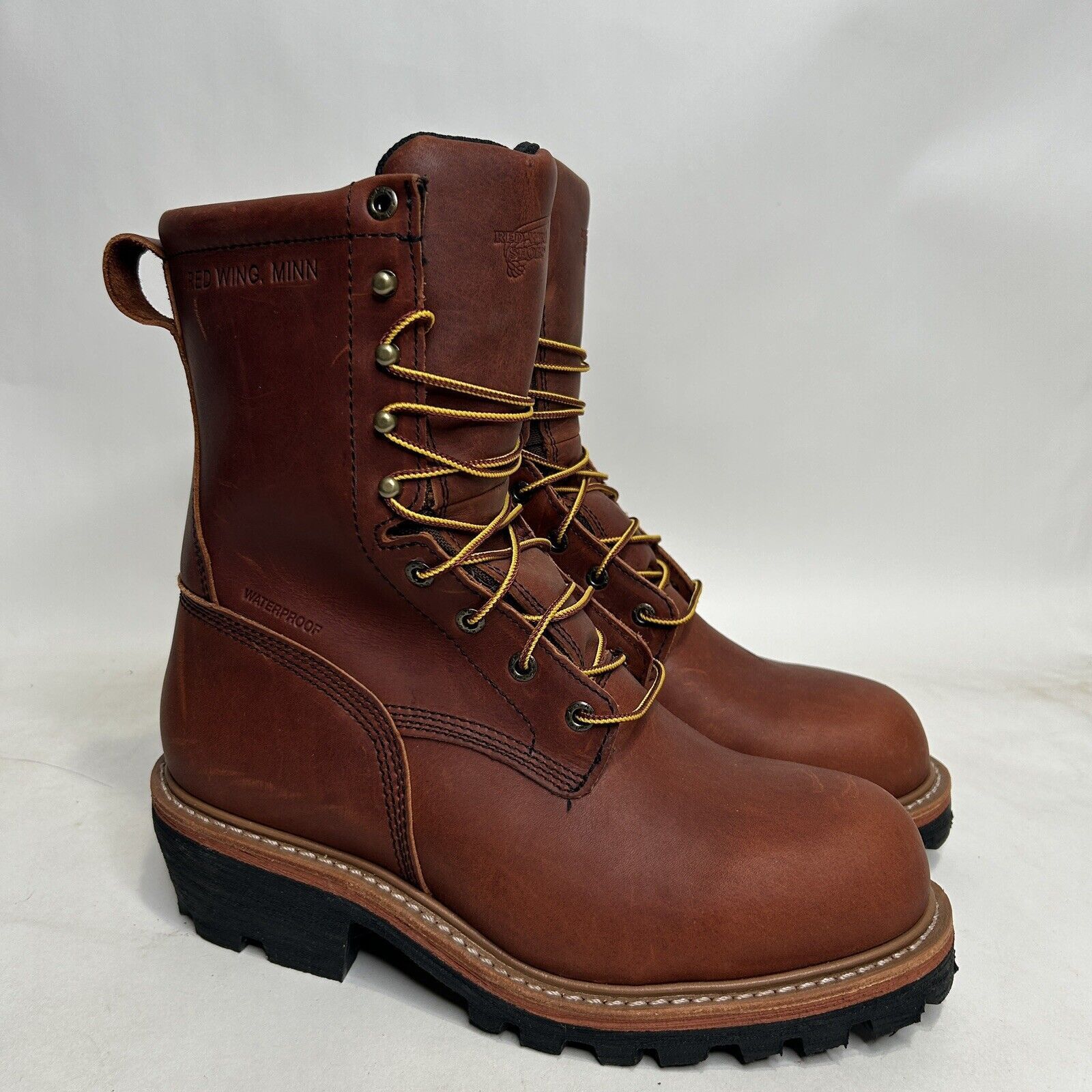 Red wing logger boots 4420 on sale