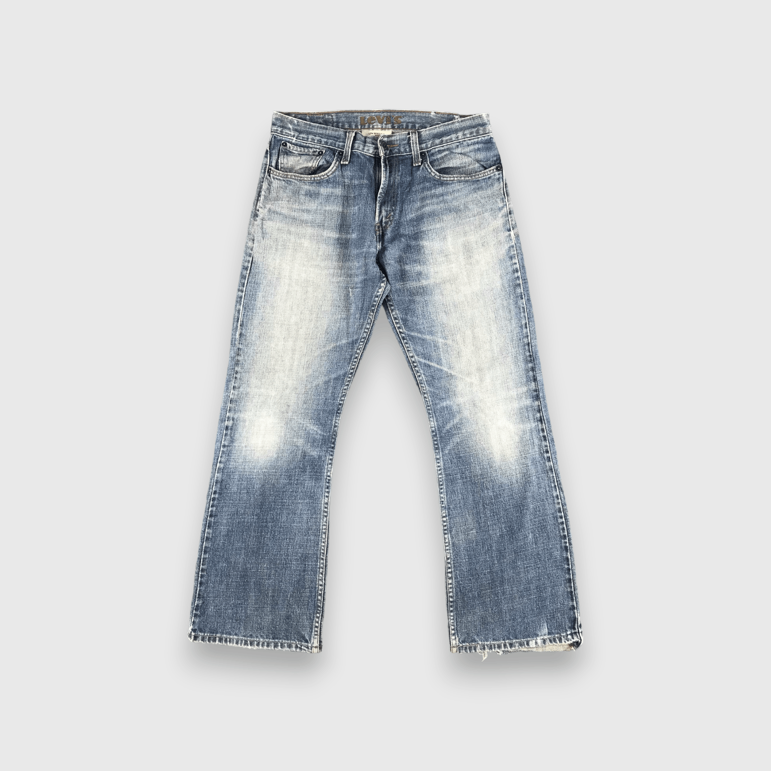 Levi's Vintage Blue Wash Levis 527 Flare Jeans-J1590 Size US 33 - 1 Thumbnail