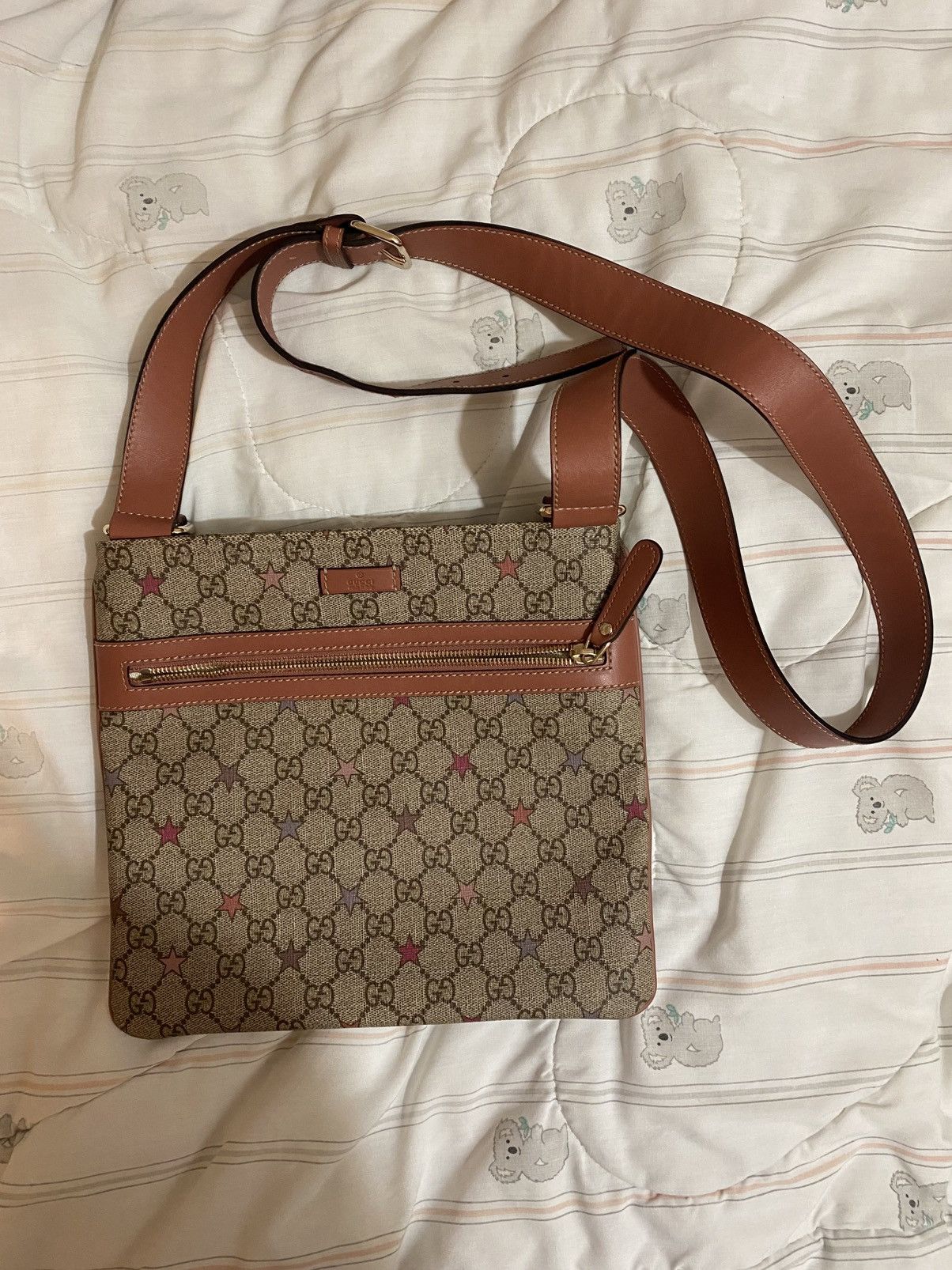 Gucci Gucci Messenger Bag VINTAGE Size ONE SIZE - 1 Thumbnail