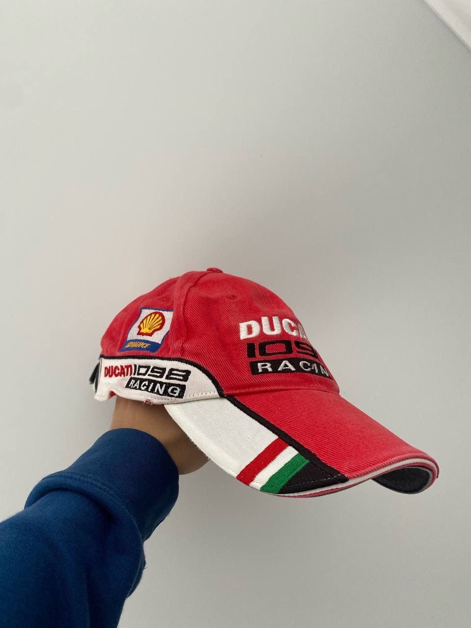 Ducati × Vintage Vintage Ducati Racing Moto Cap Y2K Os Size ONE SIZE - 6 Thumbnail