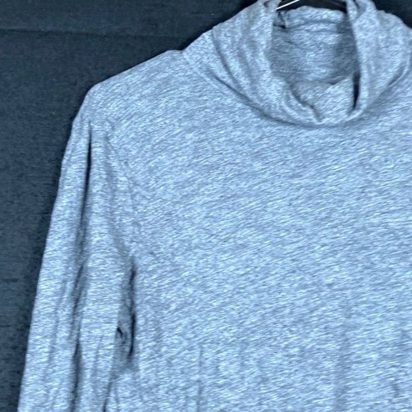 Madewell Madewell Womens Sweater Gray High Neck Pullover Lightweight 100% Cotton Small Size S / US 4 / IT 40 - 4 Thumbnail