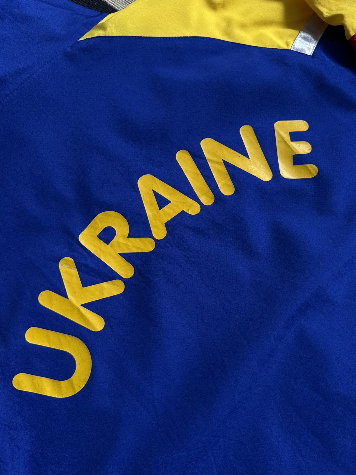 Lotto Sport Vintage Lotto Ukraine 2006-08 Soccer Jacket Blockcore Size US XXL / EU 58 / 5 - 12 Thumbnail