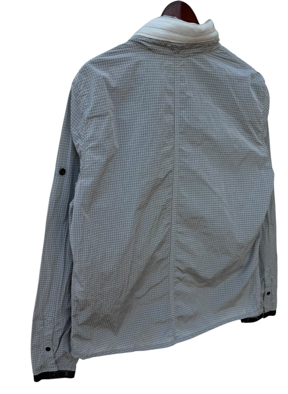 Stone Island Stone Island Nylon Check Jacket Without Patch Size US M / EU 48-50 / 2 - 13 Thumbnail