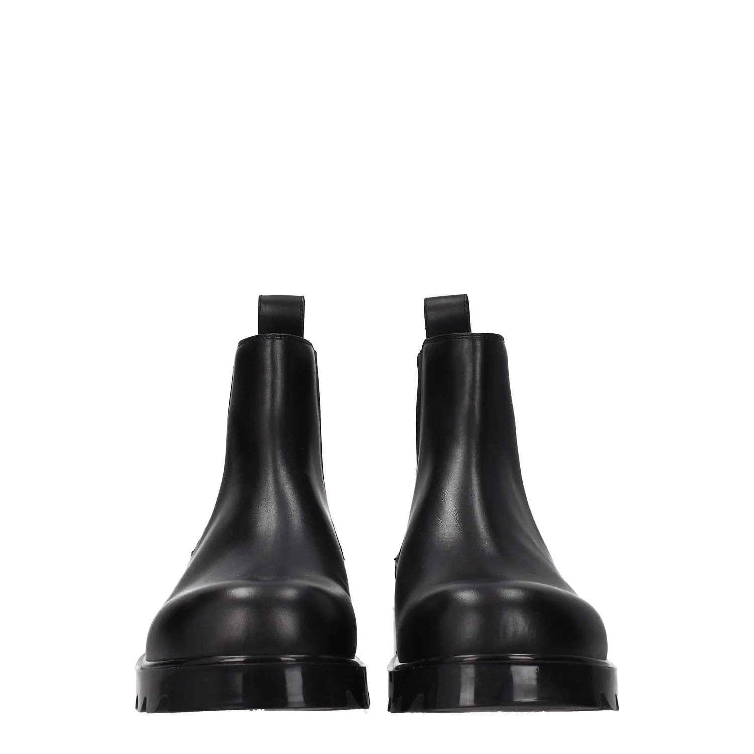 Bottega Veneta ob1o1e0325 Leather Ankle Boots in Black Size US 6 / EU 39 - 3 Thumbnail