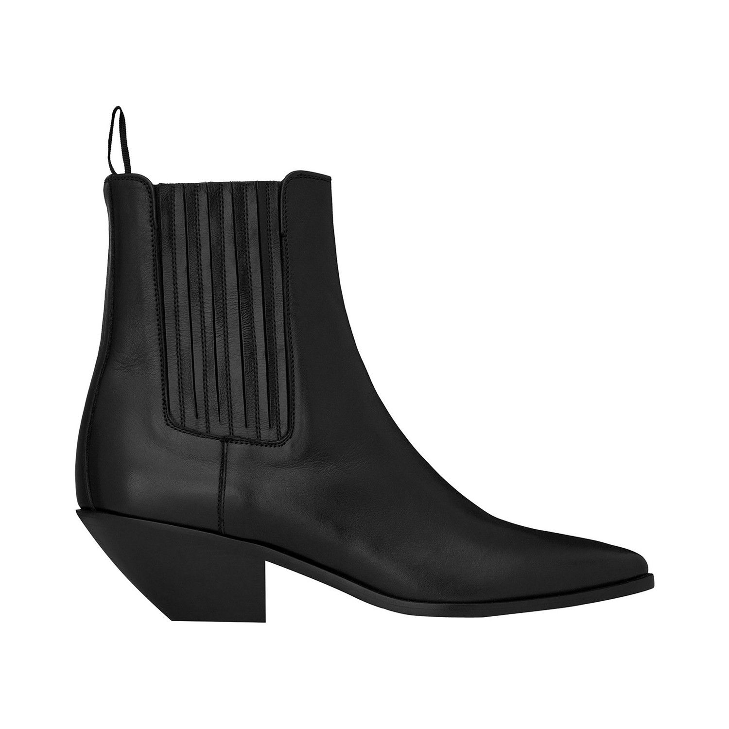Saint Laurent Paris o1bcso1str1124 West Chelsea Boots in Black Size US 7.5 / IT 37.5 - 1 Thumbnail