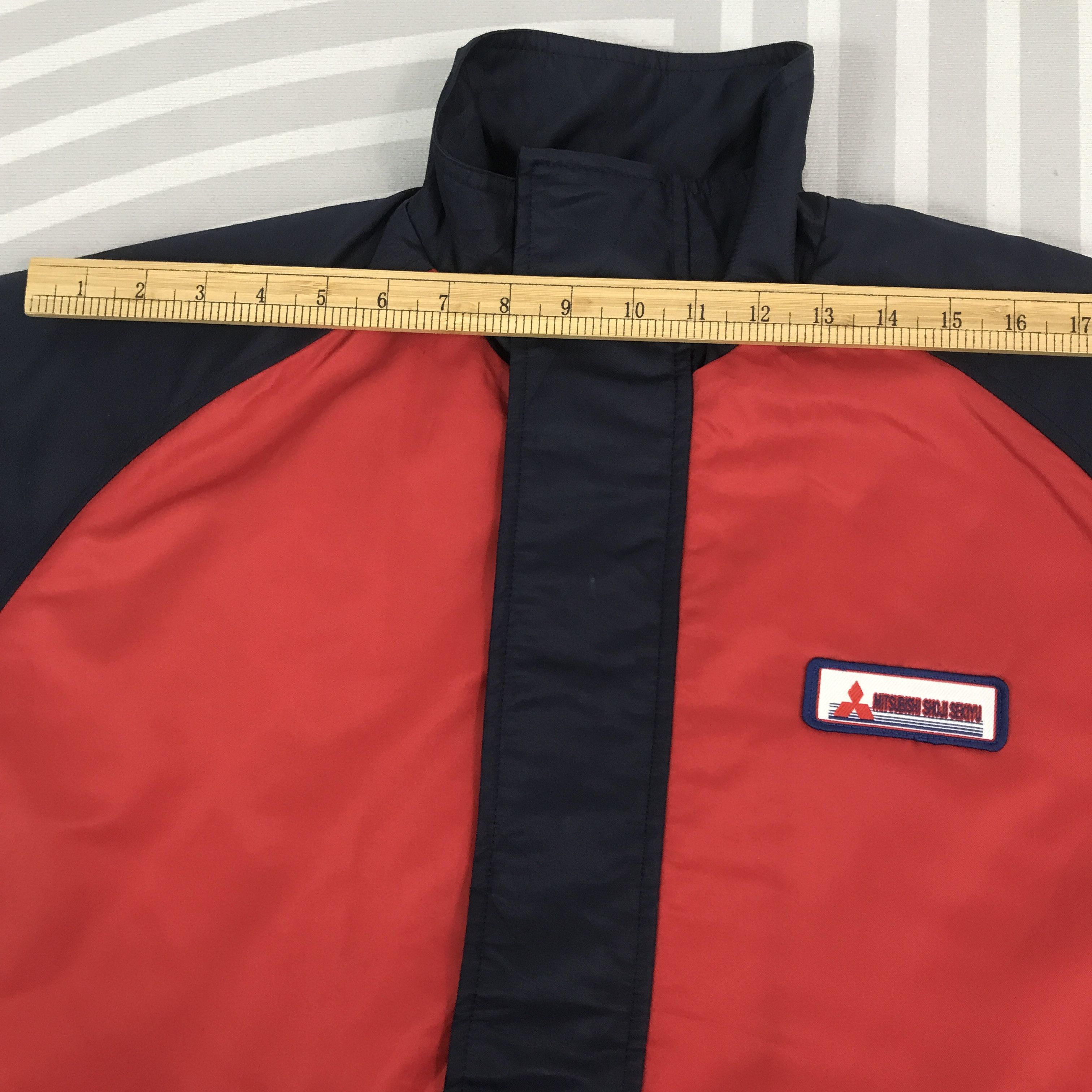 Japanese Brand × Vintage Vintage Misubishi shoji sekiyu racing jacket Size US L / EU 52-54 / 3 - 5 Thumbnail