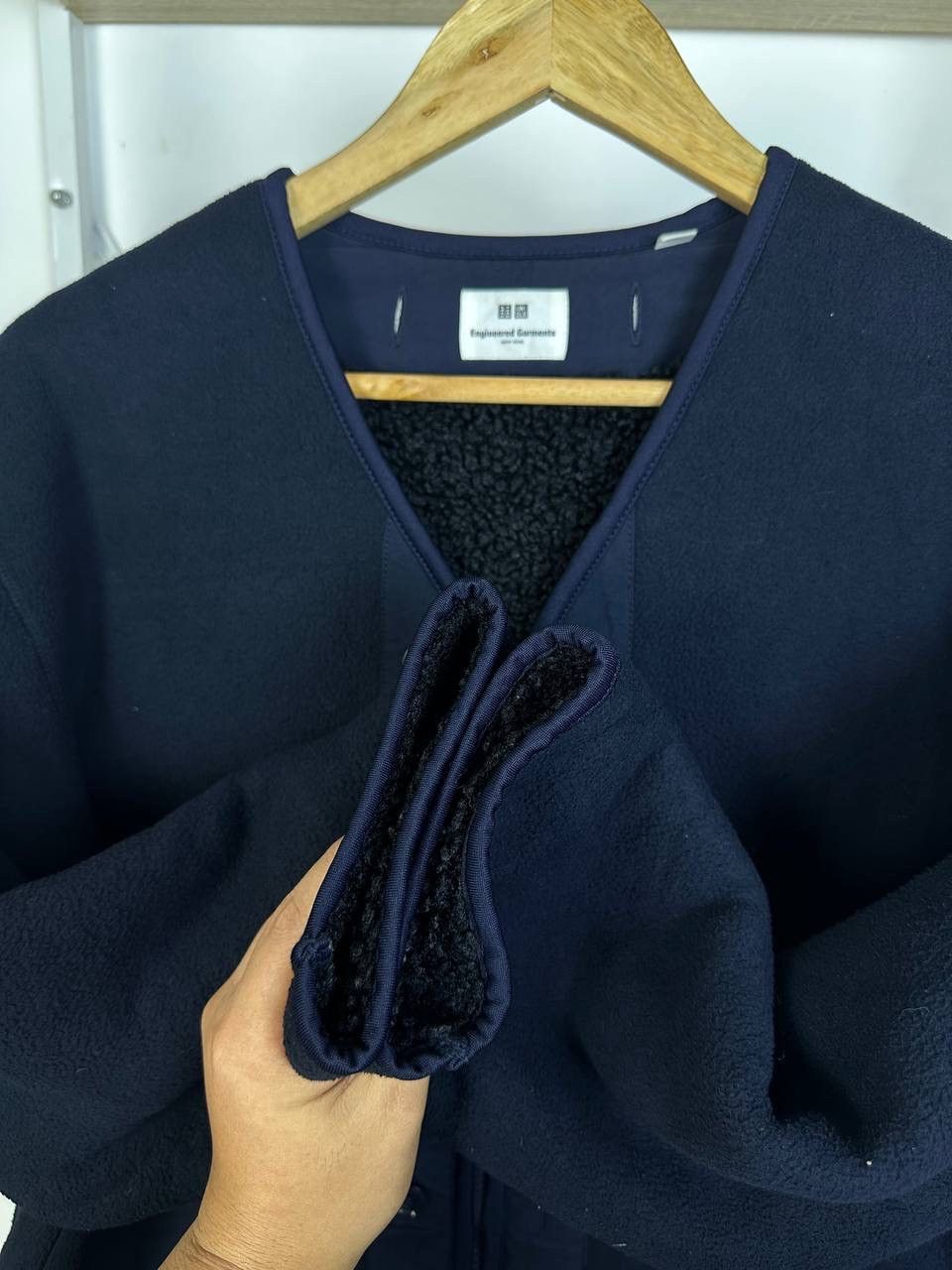 Engineered Garments × Uniqlo UNIQLO ENGINEERED GARMENTS FLEECE JACKET Size US S / EU 44-46 / 1 - 7 Thumbnail