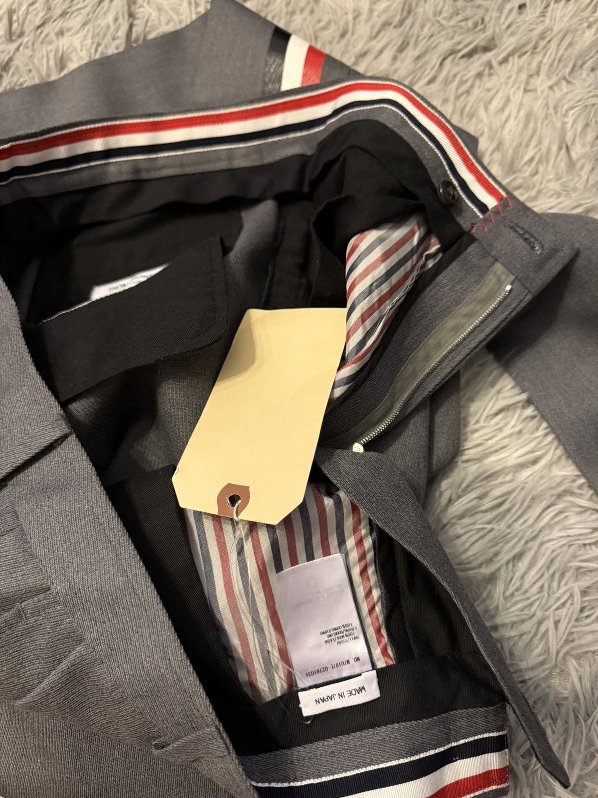 Thom Browne Chino /w rubber painted stripe Size US 33 - 11 Thumbnail