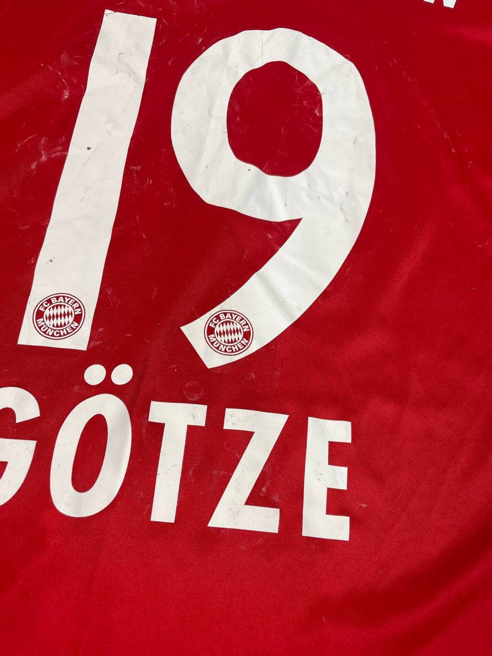 Adidas Adidas Bayern Munich 2013 2014 Gotze #19 Home Shirt Jersey Size US M / EU 48-50 / 2 - 19 Thumbnail