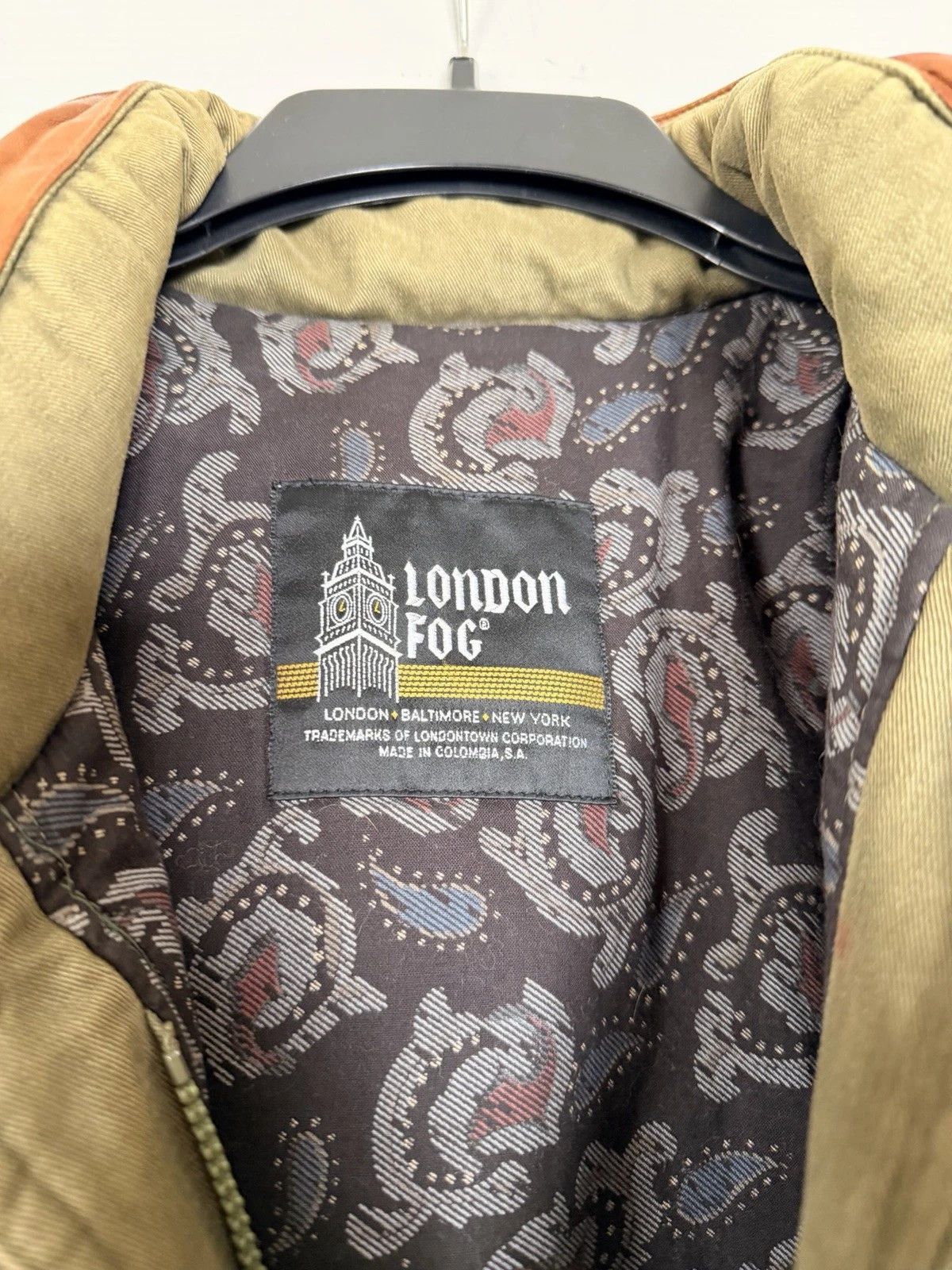 London Fog Vintage Parka/Military Jacket Unisex Women’s Regular 10 Size L / US 10 / IT 46 - 2 Thumbnail