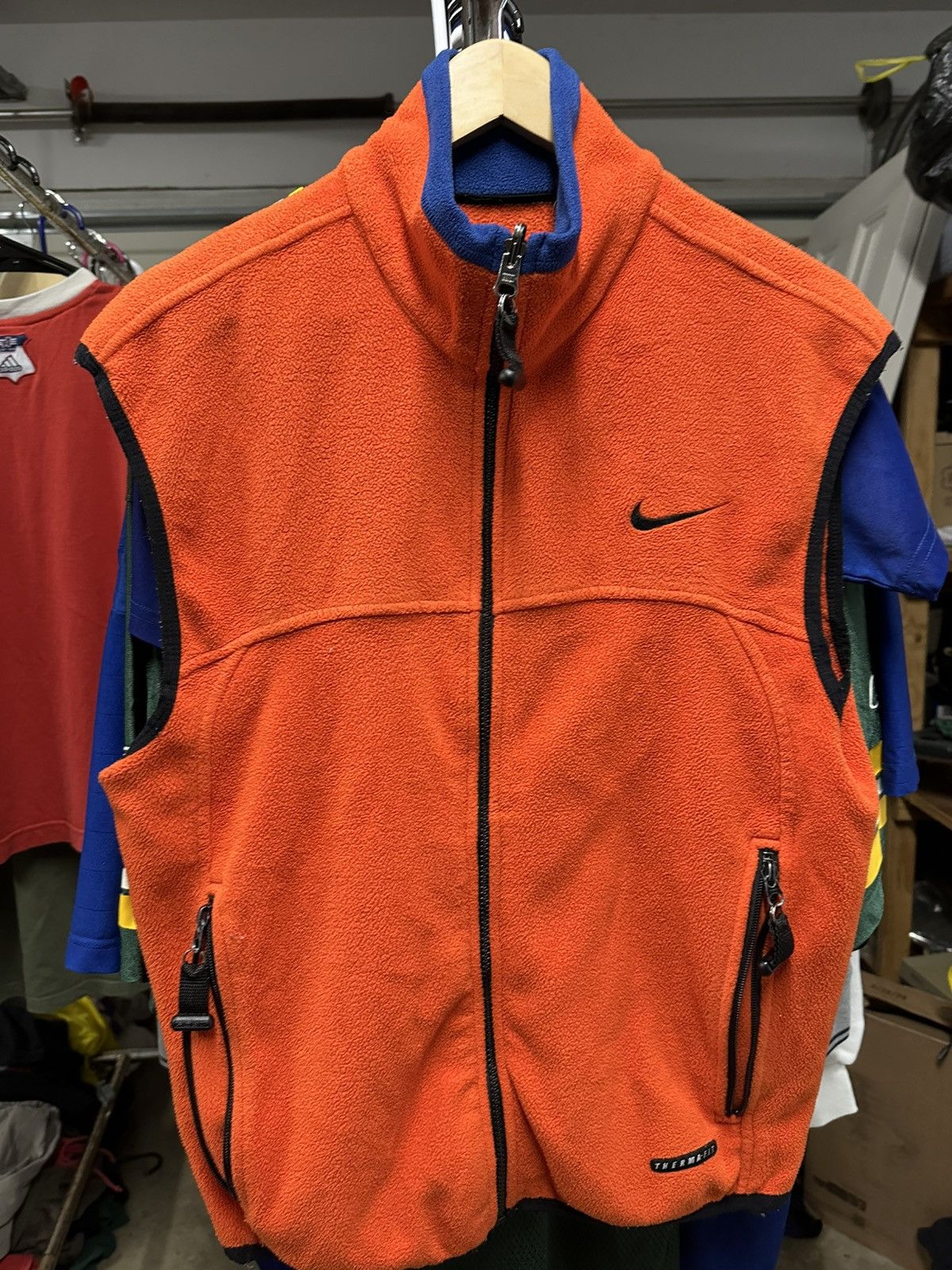 Nike ACG Nike ACG Orange Fleece Vest Size US S / EU 44-46 / 1 - 1 Thumbnail