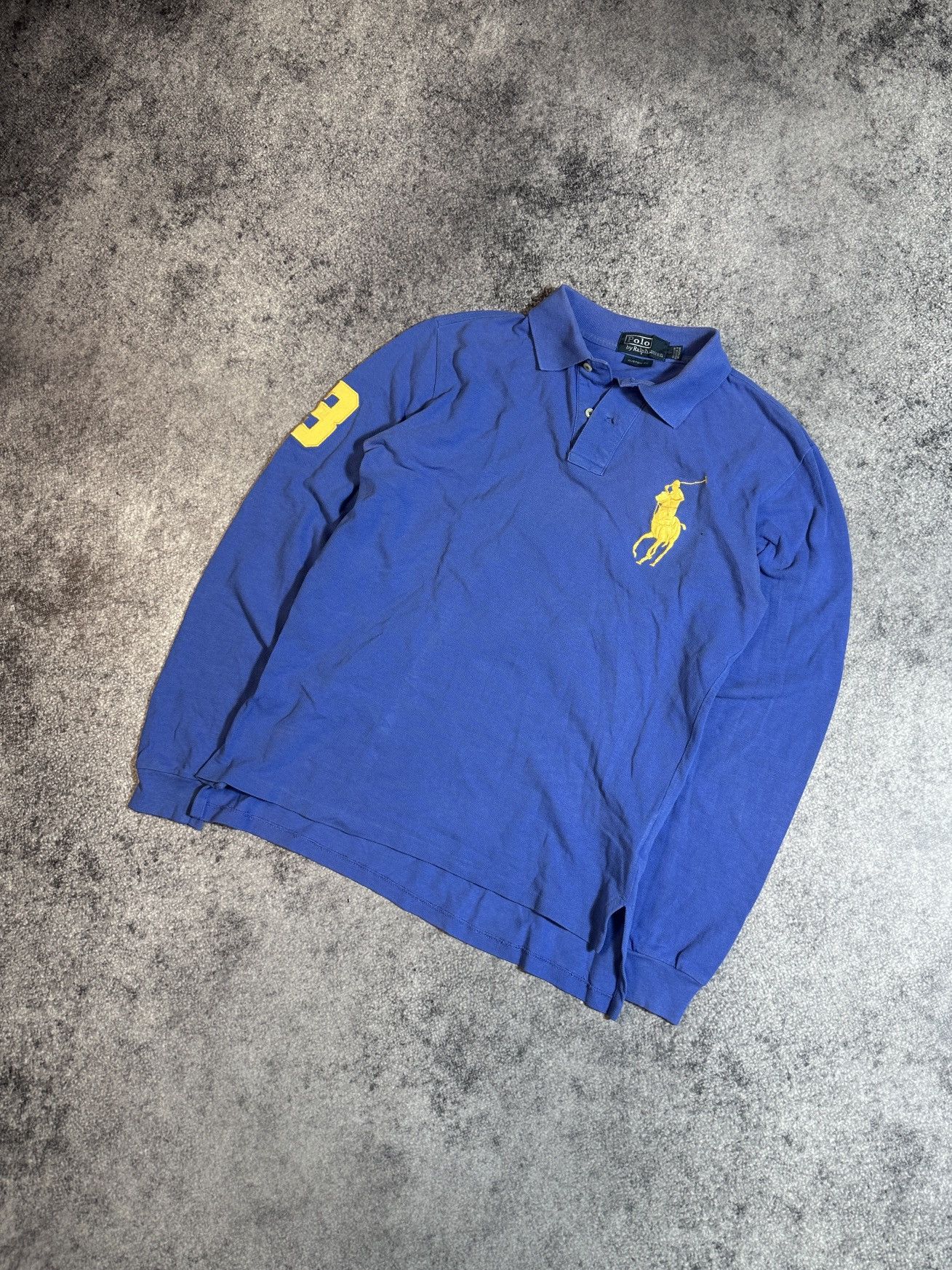 Polo Ralph Lauren × Vintage Y2K Polo Ralph Lauren Rugby Long Polo Streetwear Rare USA S Size US S / EU 44-46 / 1 - 1 Thumbnail