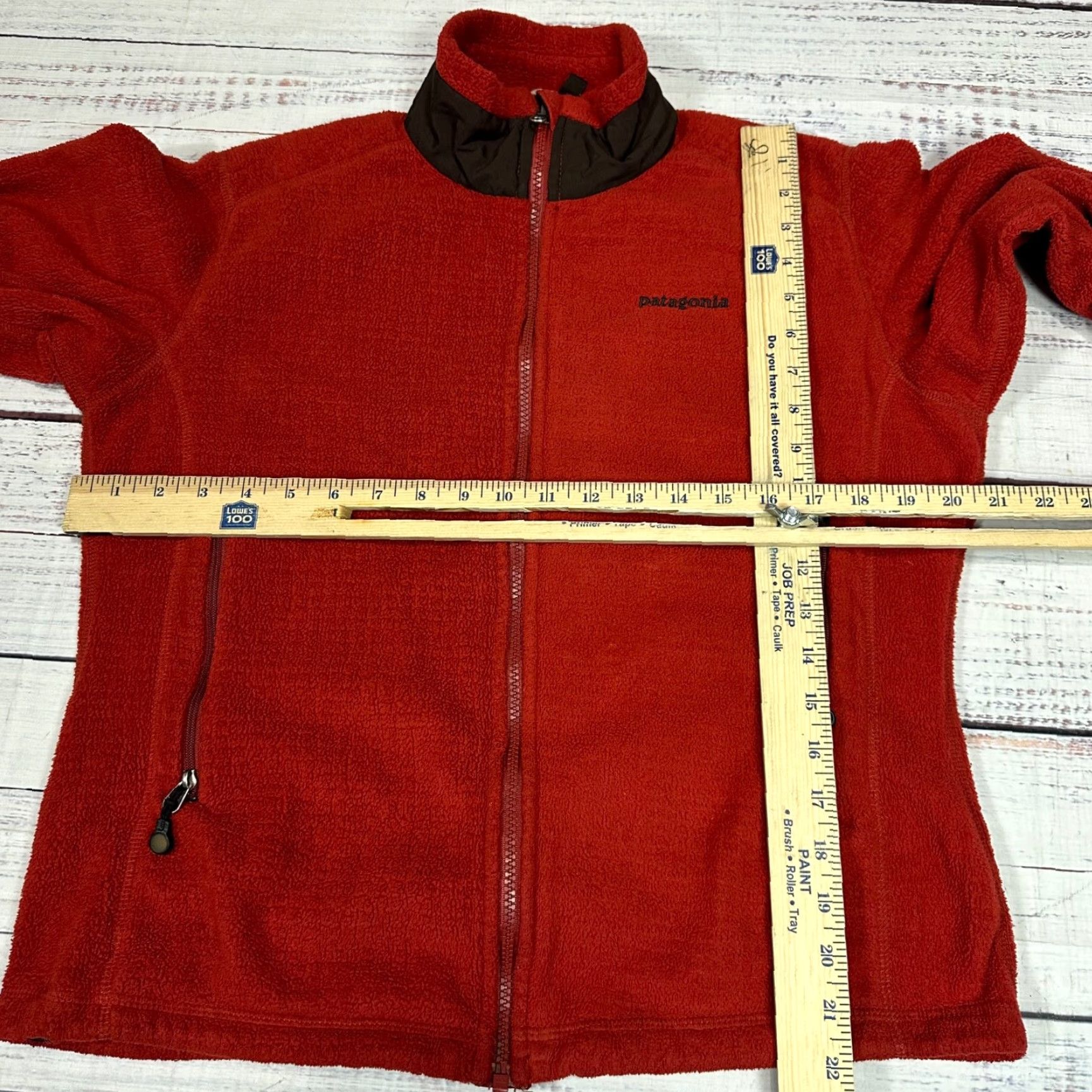 Patagonia Vtg Patagonia Womens R3 Radiant Fleece Jacket Sz M Red Regulator Waffle Zip Up Size M / US 6-8 / IT 42-44 - 2 Thumbnail