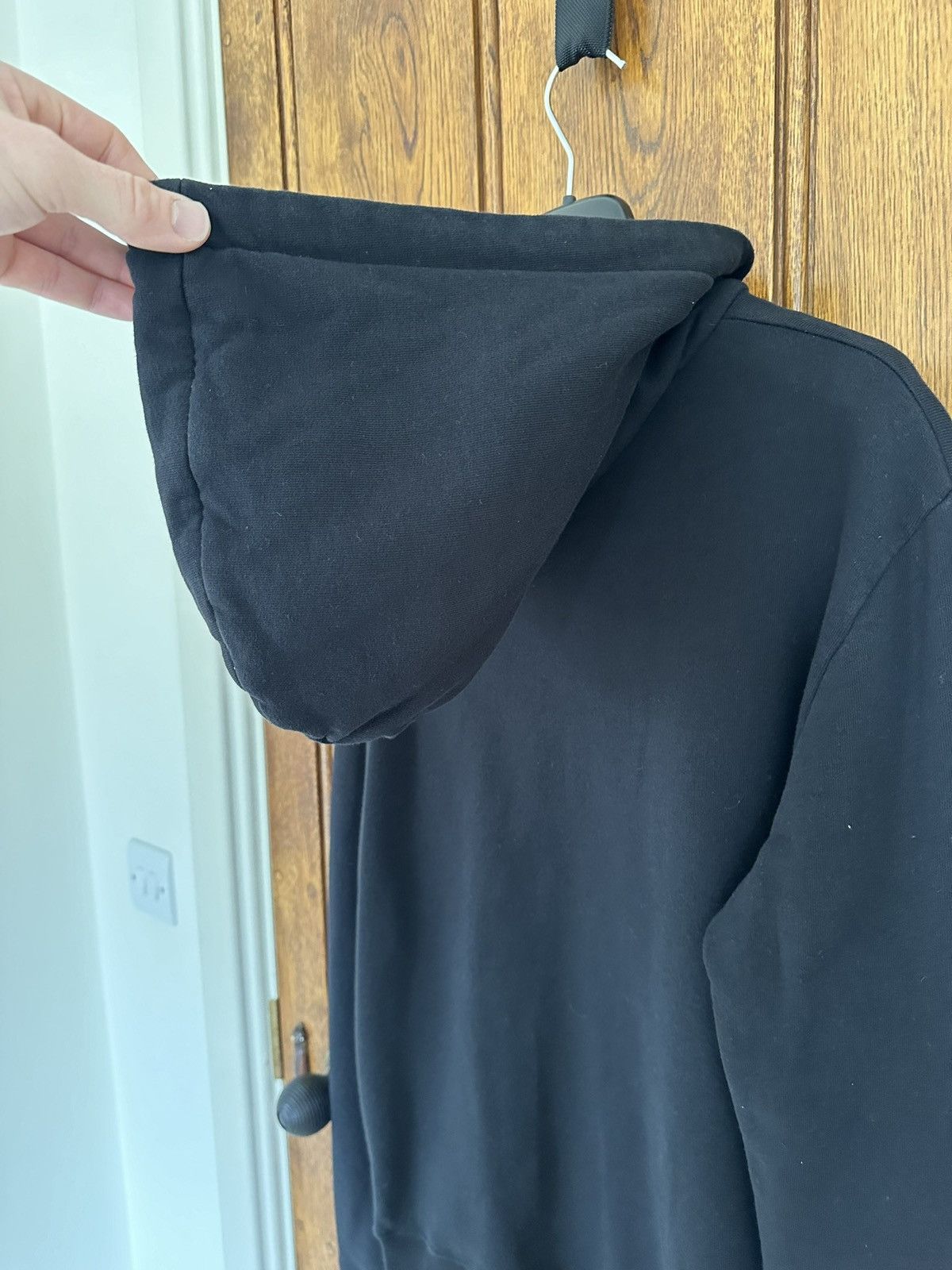 Saint Laurent Paris $990 🤑 Saint Laurent Rive Gauche logo black hoodie Small Size US S / EU 44-46 / 1 - 20 Thumbnail
