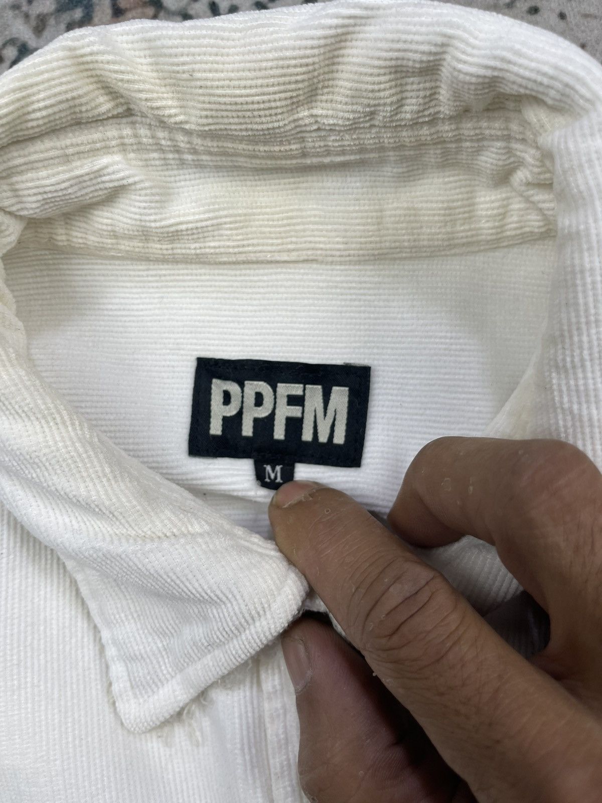 PPFM PPFM Soft Corduroy Sherpa Trim Western Shirt Size US M / EU 48-50 / 2 - 17 Thumbnail