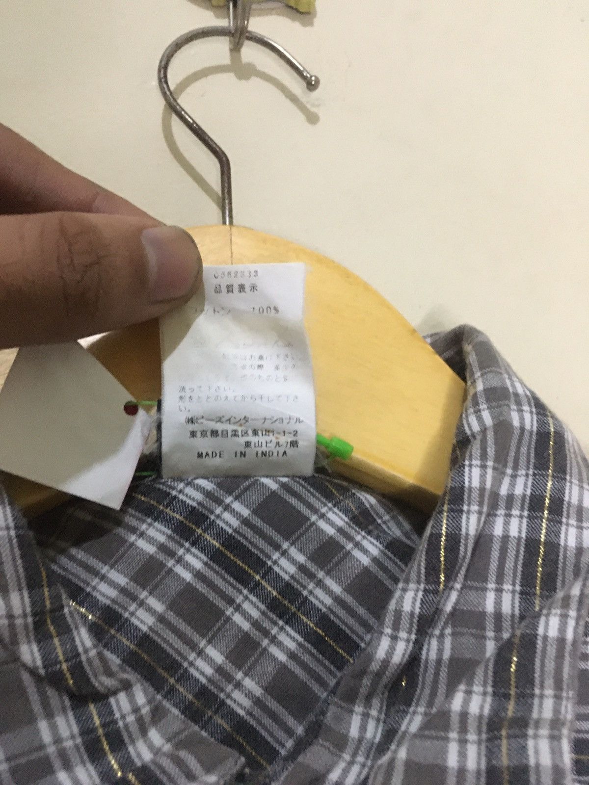 Hysteric Glamour Vintage X-Girl Plaid Shirt Size XXS / US 00 / IT 34 - 5 Thumbnail