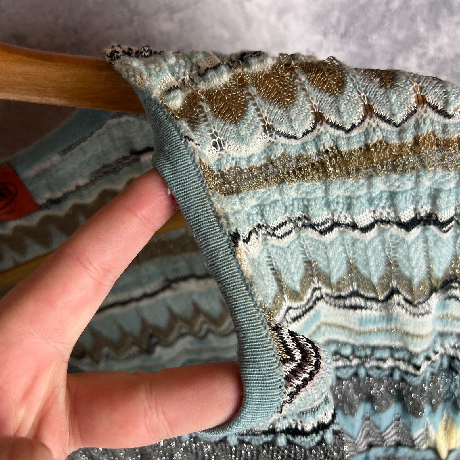 Missoni Missoni Vest Sweater Women's Size M Multicolor Sleeveless ` Size M / US 6-8 / IT 42-44 - 16 Thumbnail