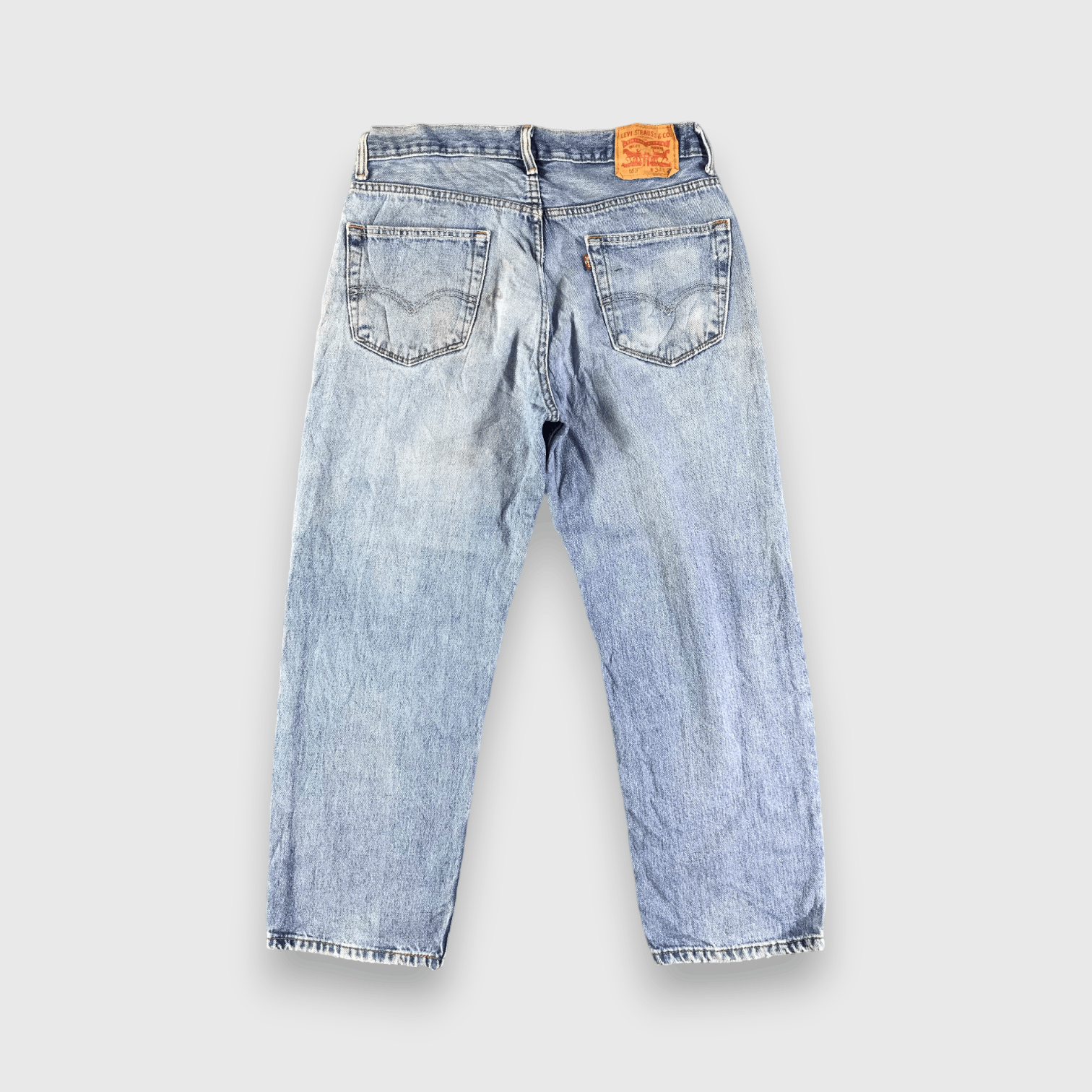 Levi's Vintage Blue Wash Levis 550 Jeans-J3095 Size US 34 / EU 50 - 2 Thumbnail