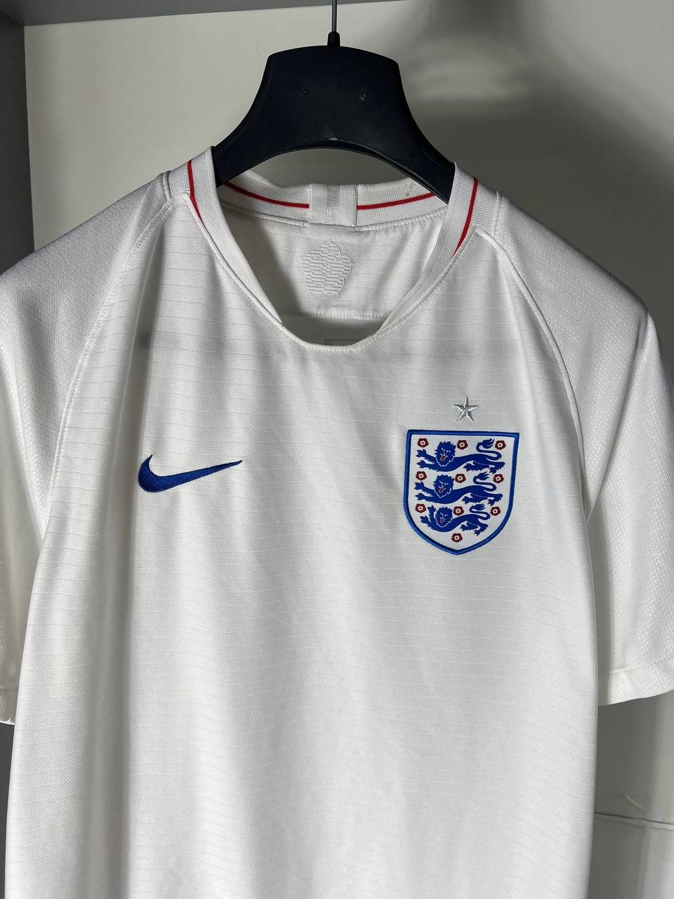 Nike VINTAGE NIKE ENGLAND SOCCER JERSEY RETRO MANCHESTER Y2K 90s Size US L / EU 52-54 / 3 - 3 Thumbnail